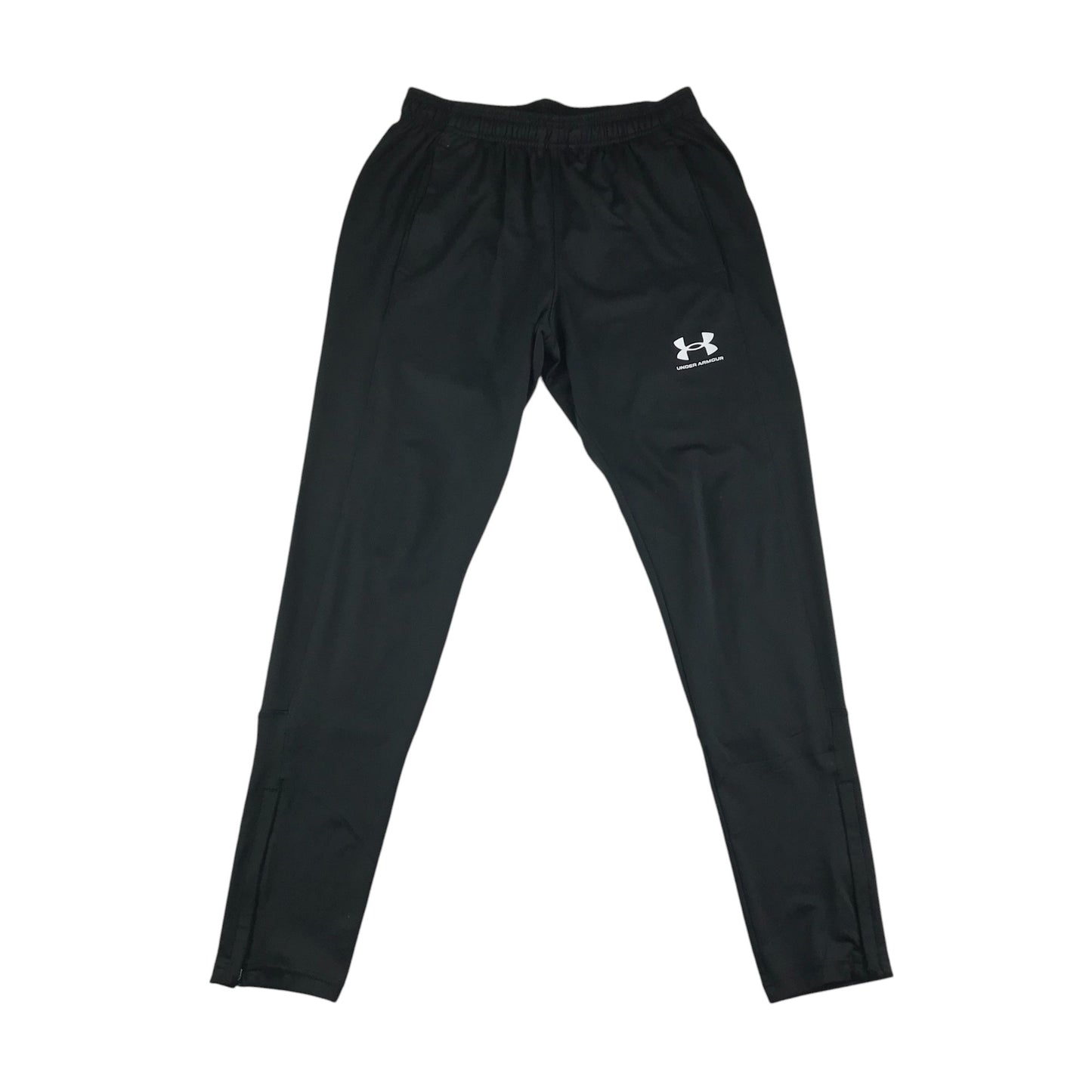 Under Armour joggers men size M black slim leg elasticated waistband