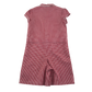 Red gingham with zipper school playsuit