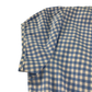 Blue gingham with zipper school playsuit