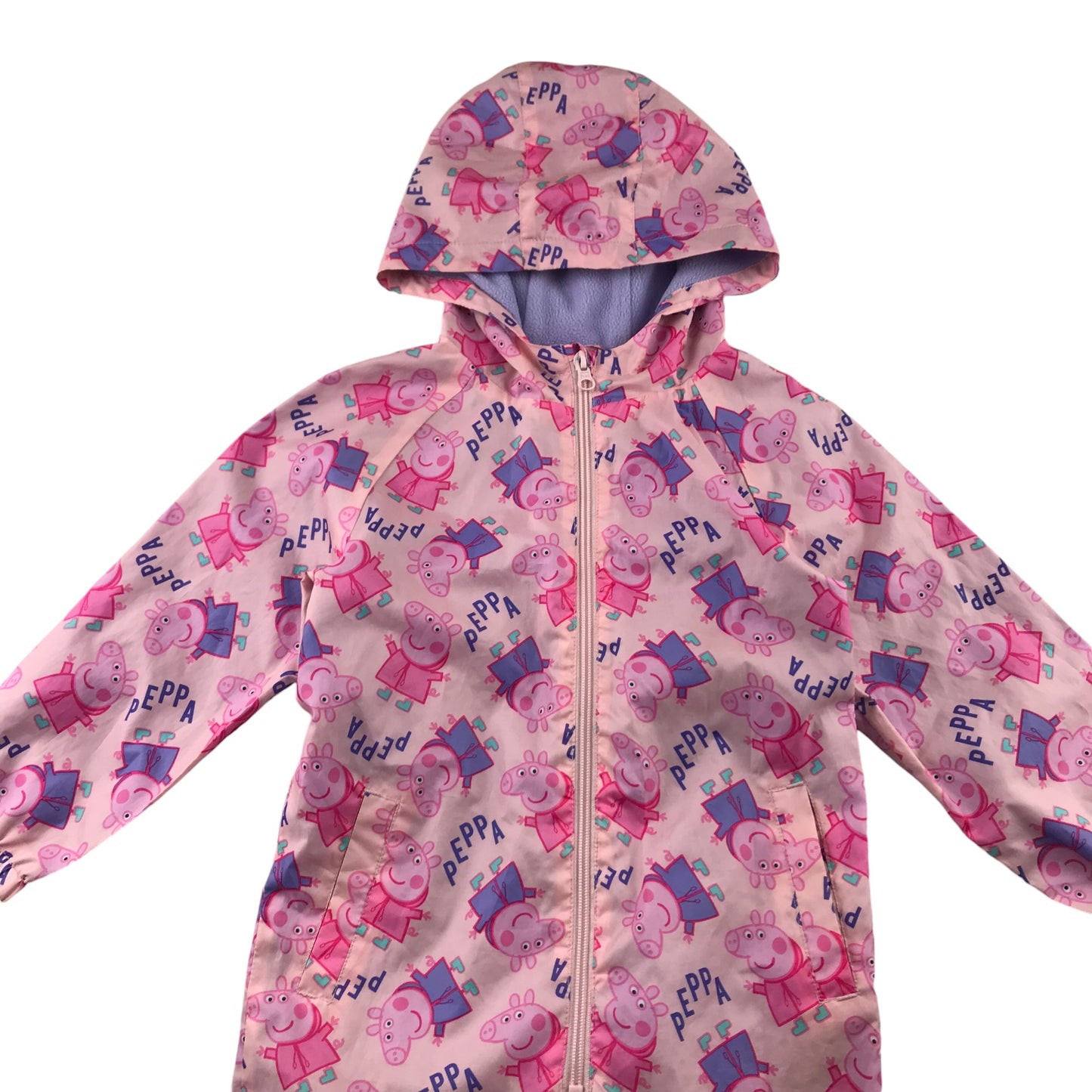 F&F overalls 4-5 years pink Peppa Pig light windbreakers