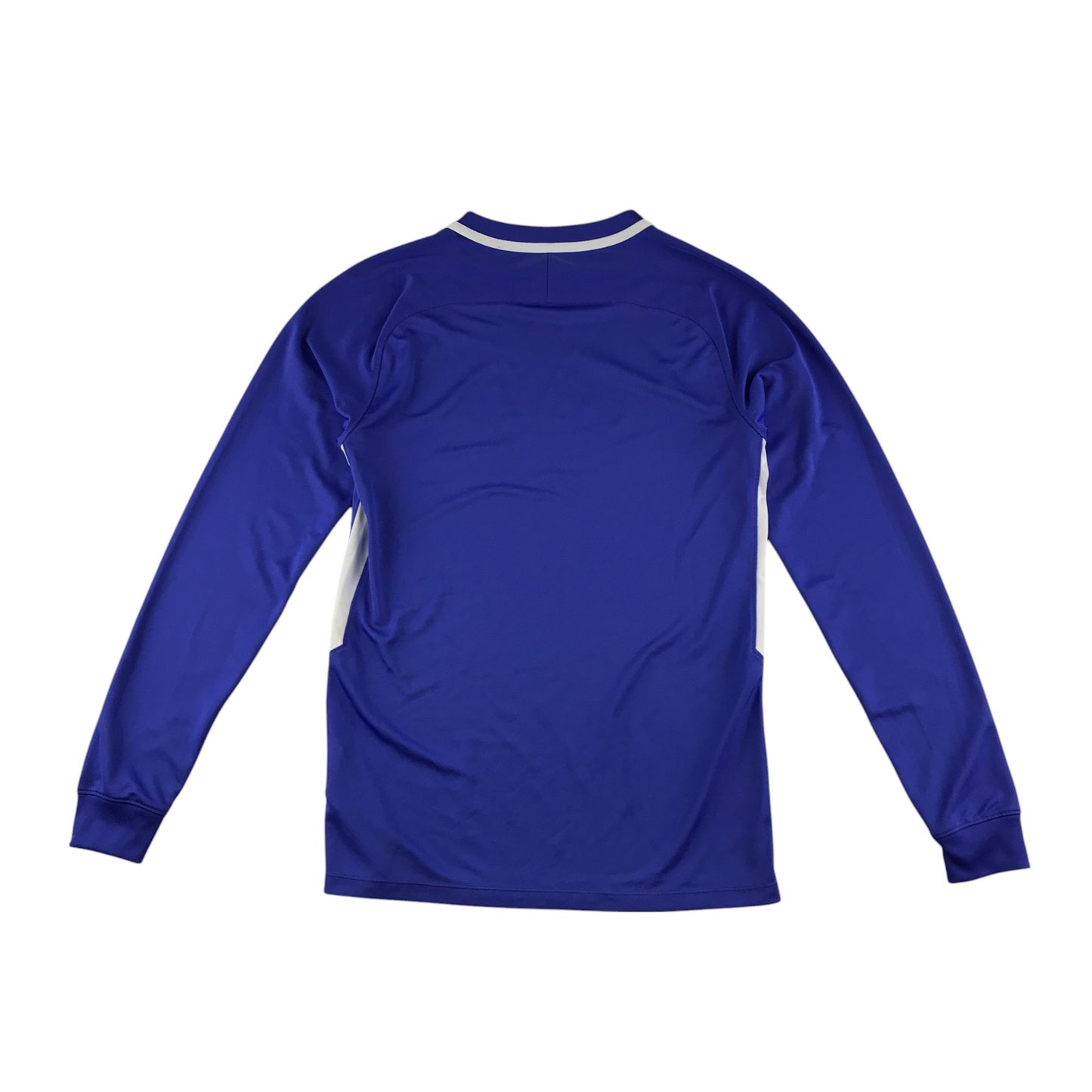 Nike sport top adult size S blue long sleeve Dri-Fit