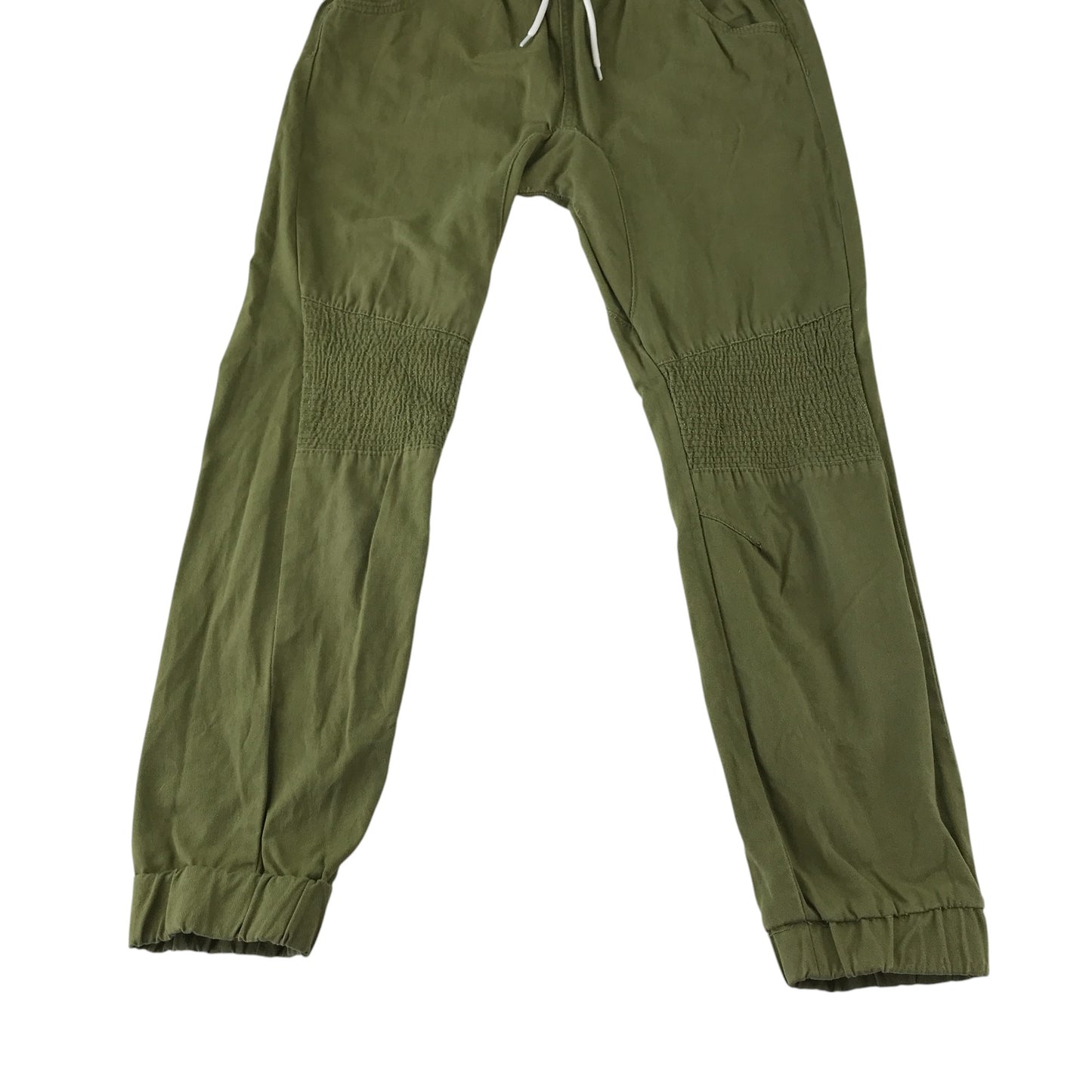 Tilt trouser 11-12 years khaki elasticated waistband cotton