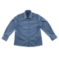 Light blue long sleeve school shirt