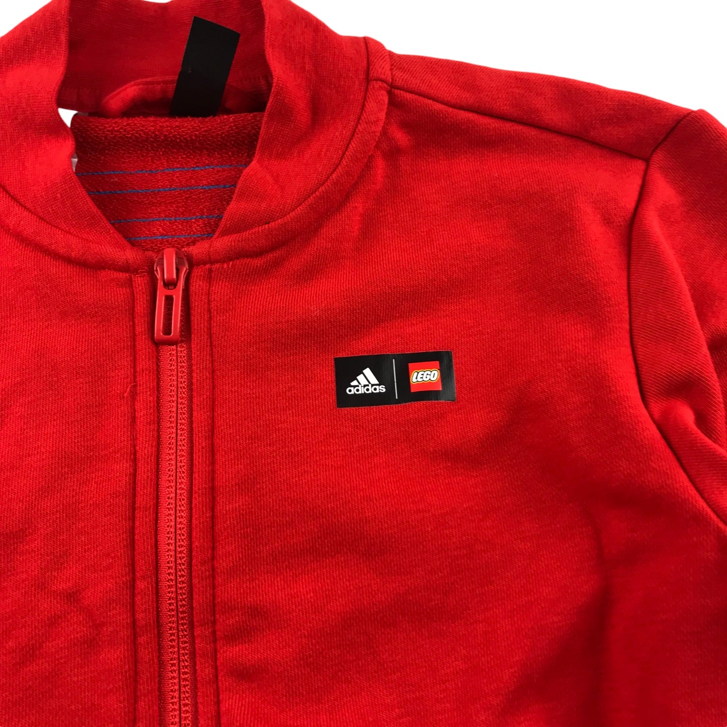 Adidas x LEGO sweater 5-6 years red full zipper top