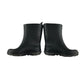 Solognac Wellie boots shoe 7.5 junior plain black calf height