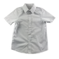 White short sleeve school shirt