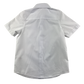 White short sleeve school shirt