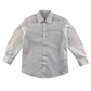 White long sleeve school shirt