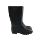 Wellie boots shoe size 5 plain black calf height