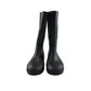 Wellie boots shoe size 5 plain black calf height