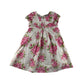 Chloe Louise dress 4-5 years white and floral cotton