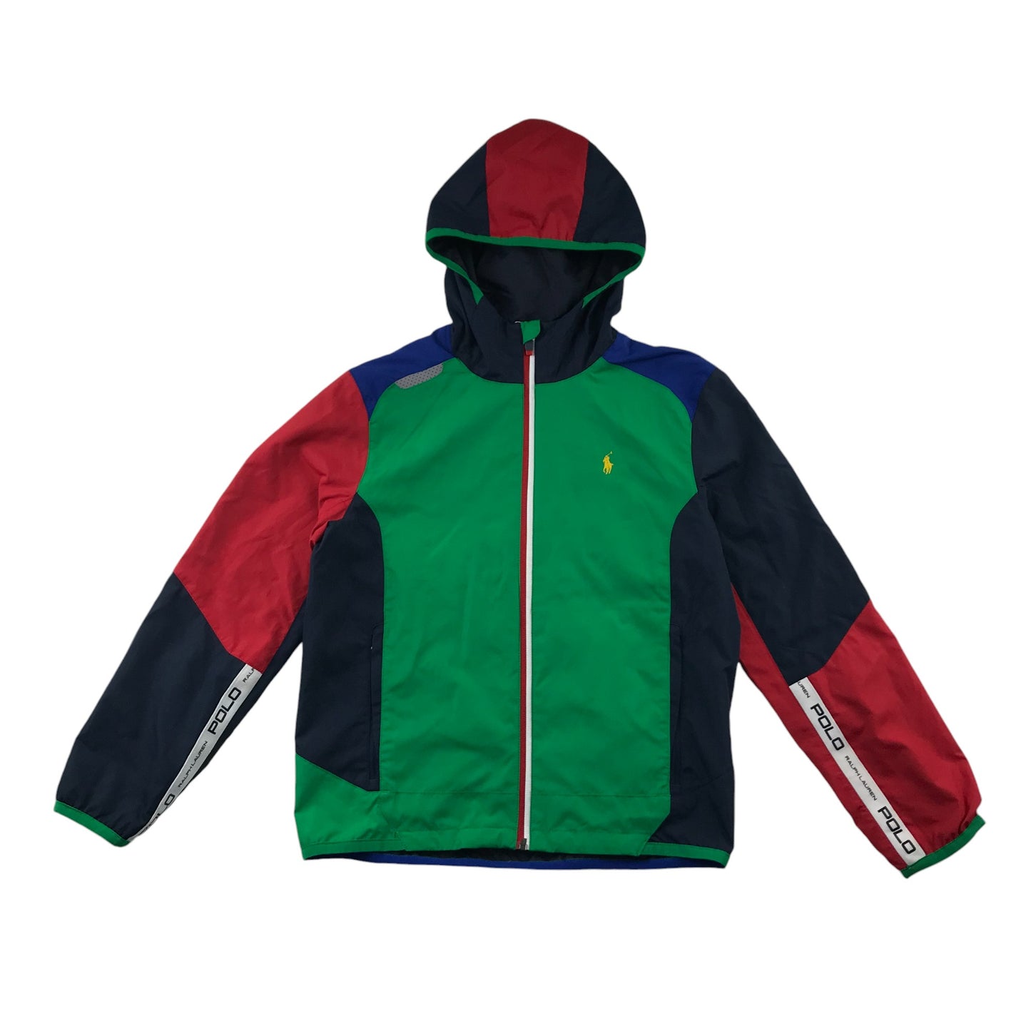 Ralph Lauren jacket 10-12 years multicolour panelled windbreaker