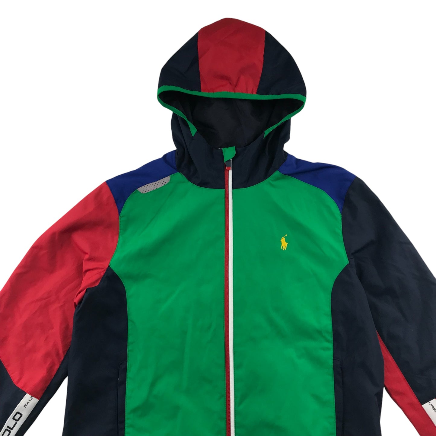 Ralph Lauren jacket 10-12 years multicolour panelled windbreaker