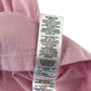 JoJo Maman Bebe blouse 5-6 years pink lace chest and butterfly sleeve cotton
