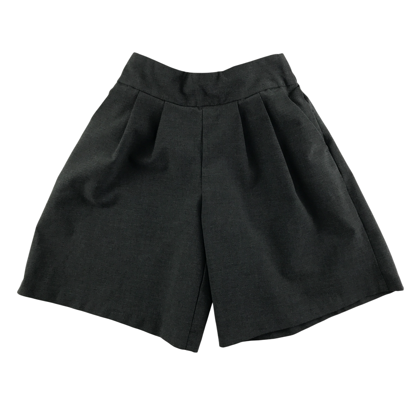 Grey short school culottes