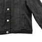 Primark denim jacket 11-12 years charcoal grey Disney Mickey Mouse
