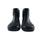 M&S Wellie boots shoe 1 black with blue stripe heel height