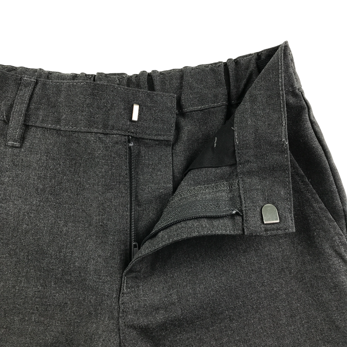 M&S grey adjustable waist school trousers