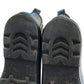 M&S Wellie boots shoe 1 black with blue stripe heel height