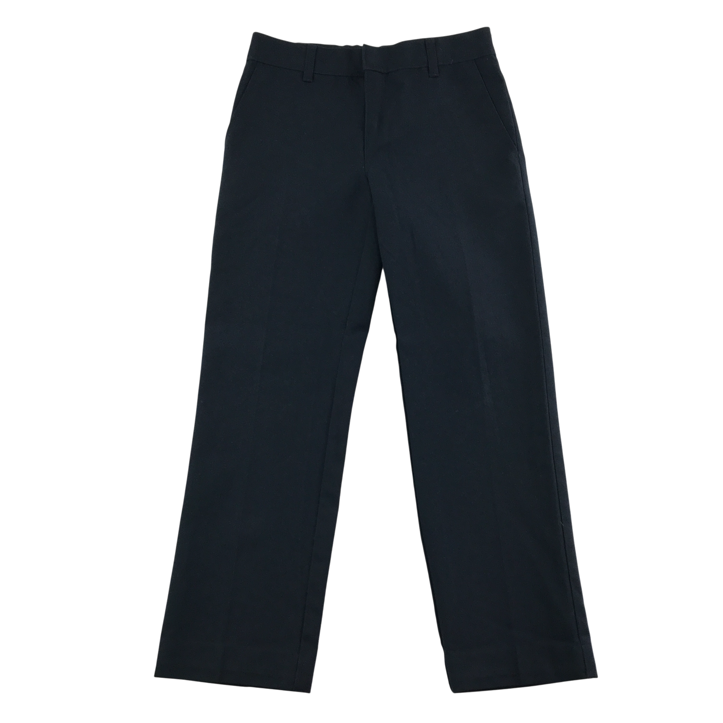 Navy blue adjustable waist school trousers