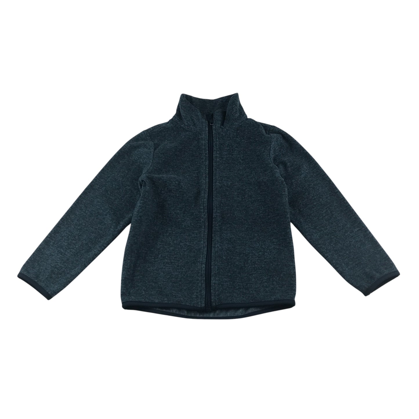 H&M fleece 5-6 years blue with full zipper