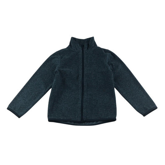 H&M fleece 5-6 years blue with full zipper