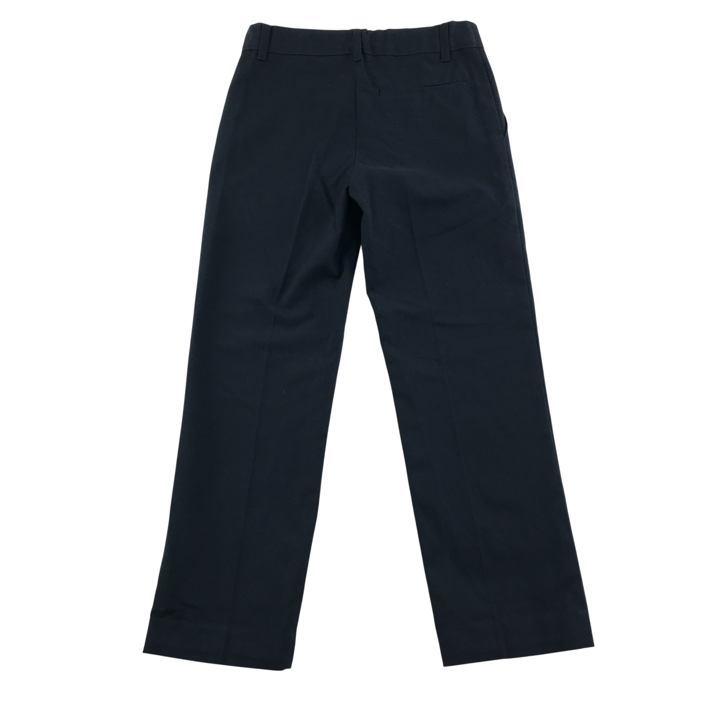 Navy blue adjustable waist school trousers