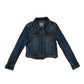 Fatface denim jacket 6-7 years blue slightly cropped cotton