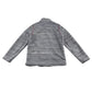 Decathlon fleece 5-6 years light grey with pink detailing full zipper