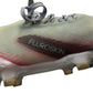 Adidas Fluroskin Speedframe football boots shoe size UK 5-6 white red and blue with plastic moulded studs