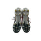 Adidas Fluroskin Speedframe football boots shoe size UK 5-6 white red and blue with plastic moulded studs