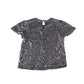 George blouse 10-11 years lilac sequin short sleeve top