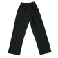 Black elasticated waist school trousers