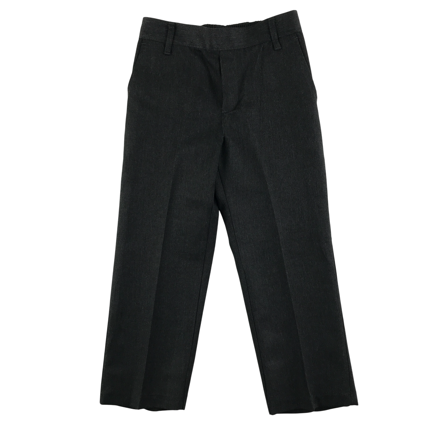 Grey elasticated waist school trousers