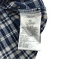 GAP blouse 14-16 years navy blue checked cotton