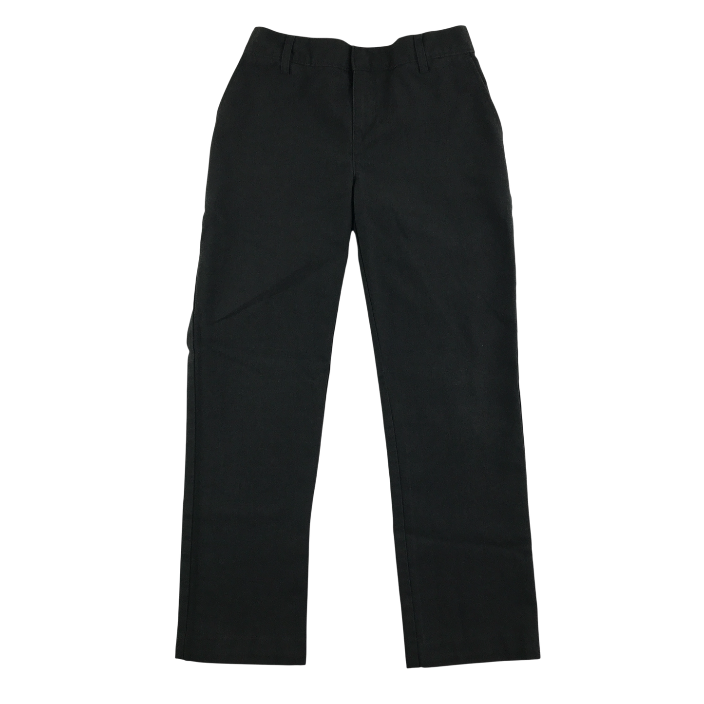 Charcoal adjustable waist school trousers