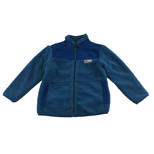 Tu fleece 6-7 years blue full zipper