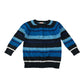 Debenhams jumper 4-5 years blue stripy light cotton