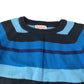 Debenhams jumper 4-5 years blue stripy light cotton
