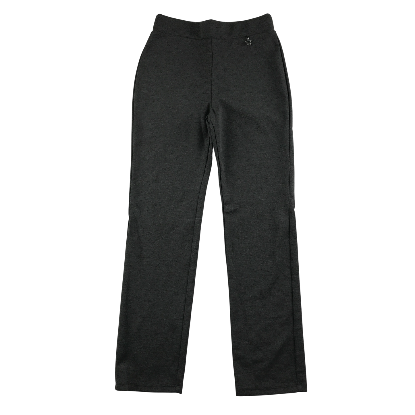 Grey jersey school trousers