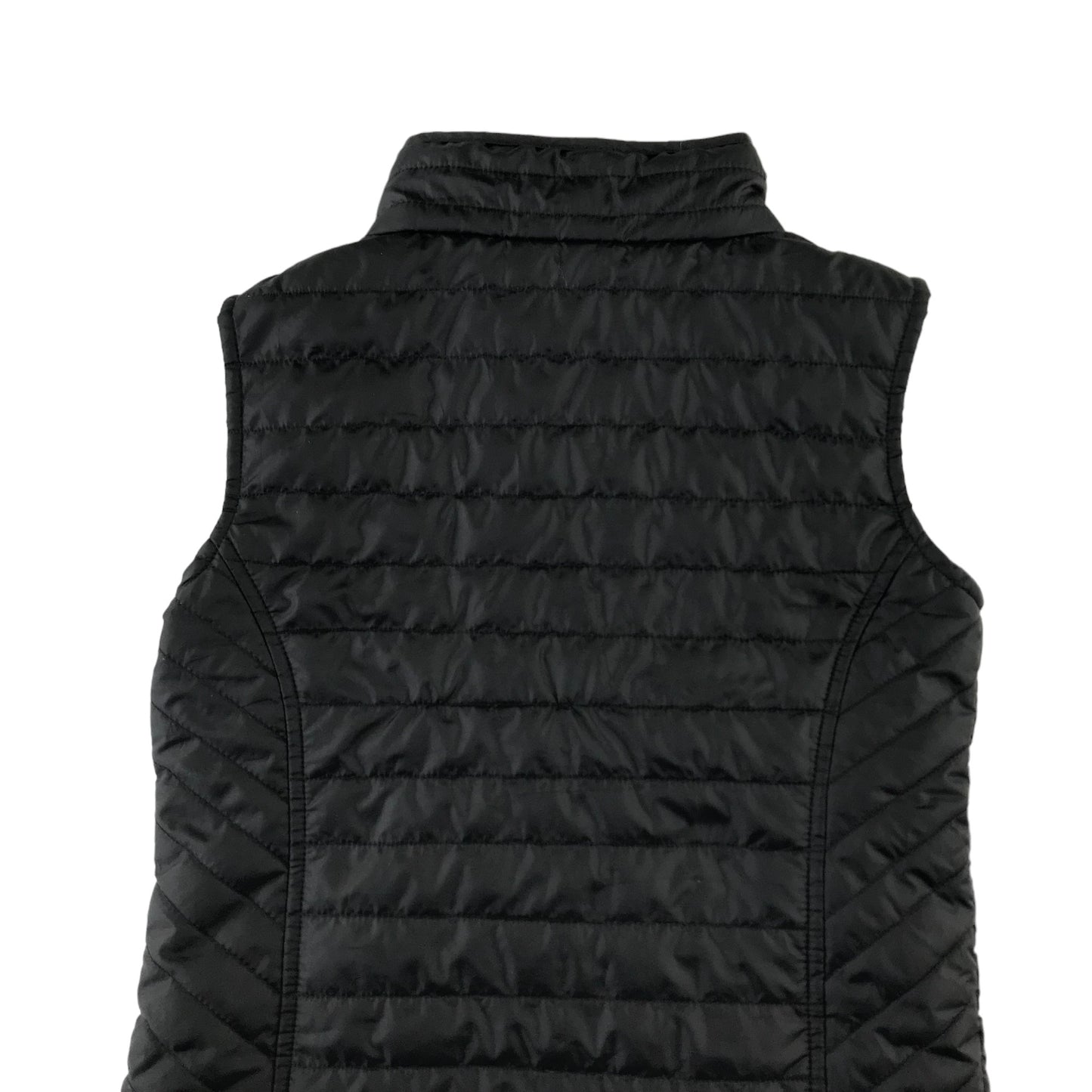 Decathlon Fouganza gilet 6-7 years black plain light puffer