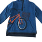 Fatface sweater 4-5 years blue half neck graphic top