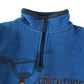 Fatface sweater 4-5 years blue half neck graphic top