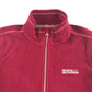 Regatta fleece 7-8 years pink full zipper with logo