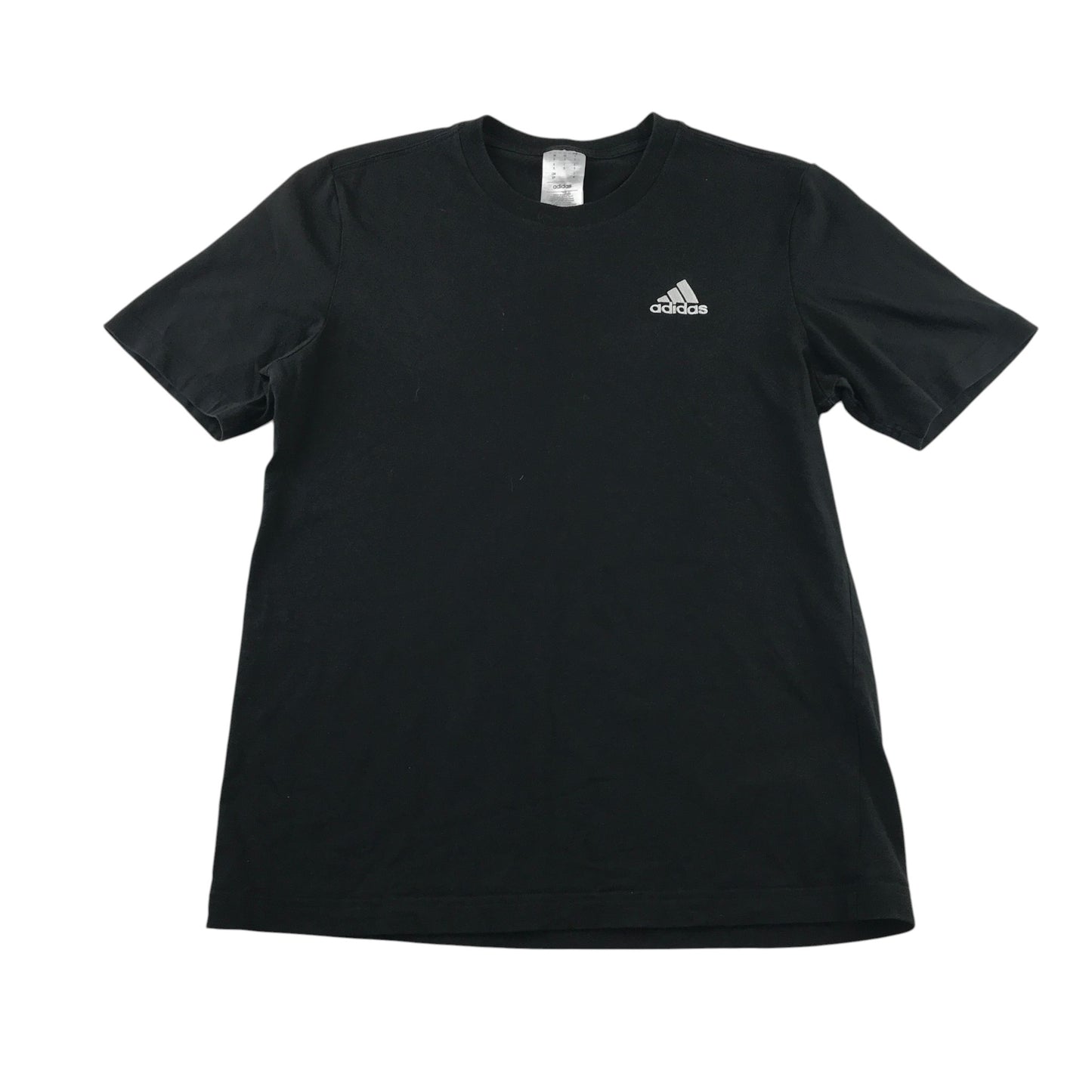 Adidas size S black cotton t-shirt short sleeve