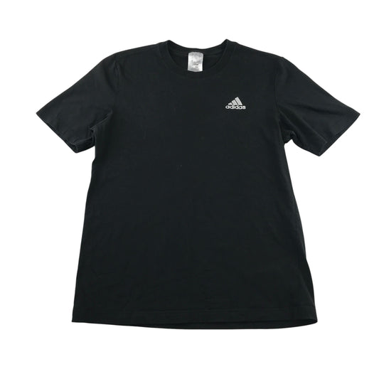 Adidas size S black cotton t-shirt short sleeve