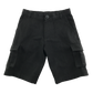 Charcoal cargo pockets school shorts