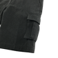 Charcoal cargo pockets school shorts