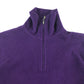 Manbi fleece 5-6 years purple quarter zipper with logo