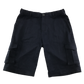 Navy blue cargo pockets school shorts